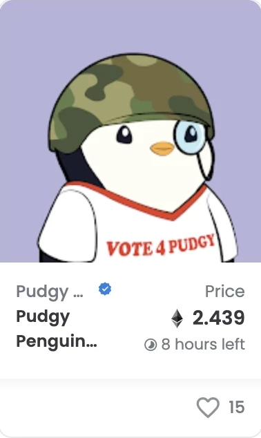 pudgy penguins nft