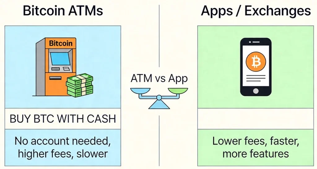 bitcoin atms vs apps exchanges bitcoin atms vs apps exchanges