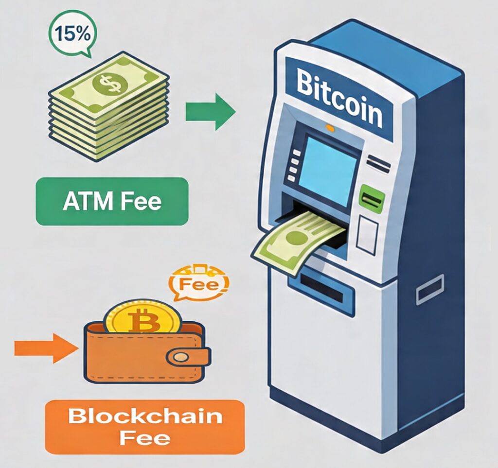 bitcoin atm fees bitcoin atm fees