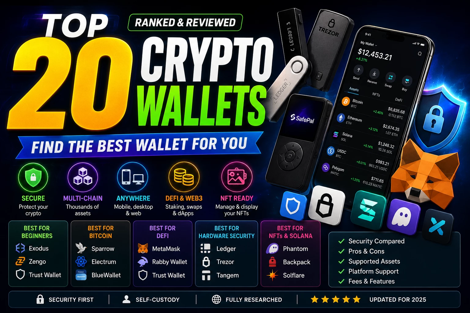 Top 20 Crypto Wallets Top 20 Crypto Wallets