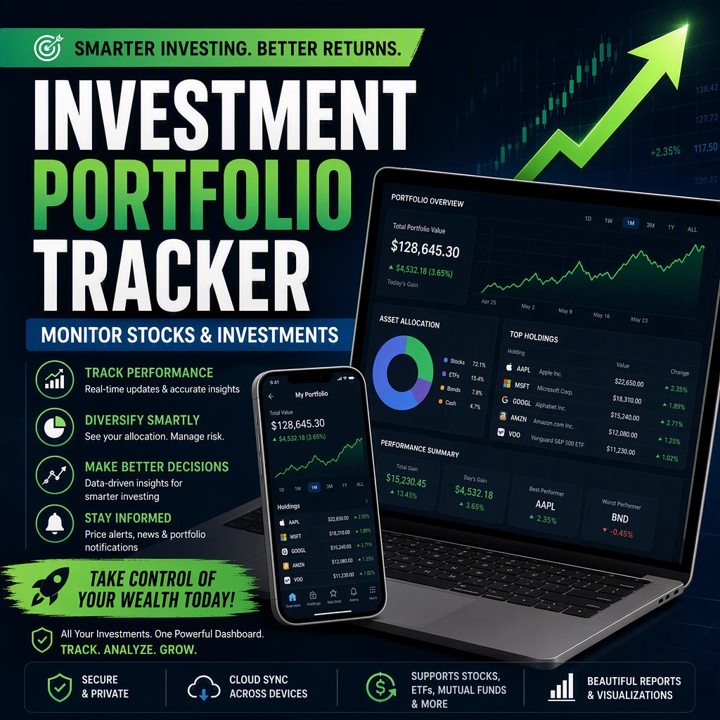 Investment Portfolio Tracker Investment Portfolio Tracker