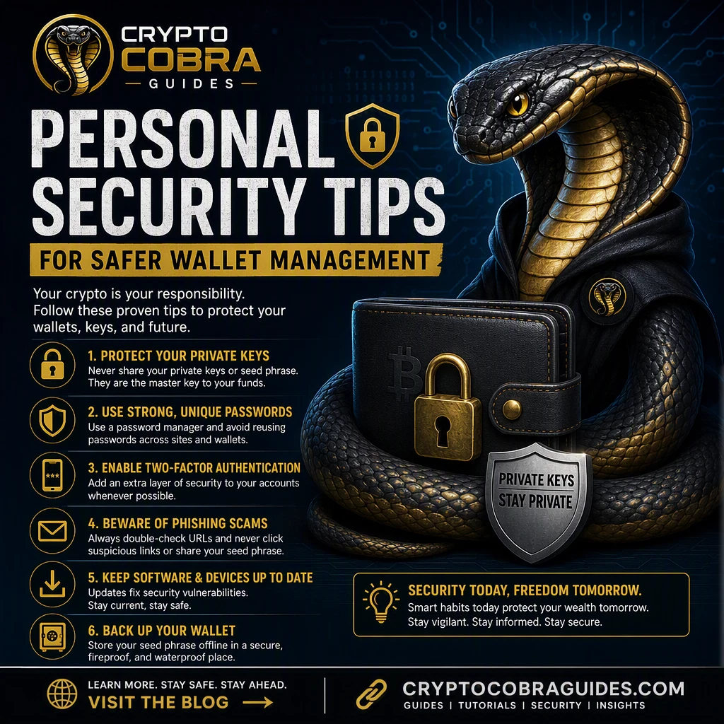 Crypto Cobra Guides: Personal Security Tips Crypto Cobra Guides: Personal Security Tips