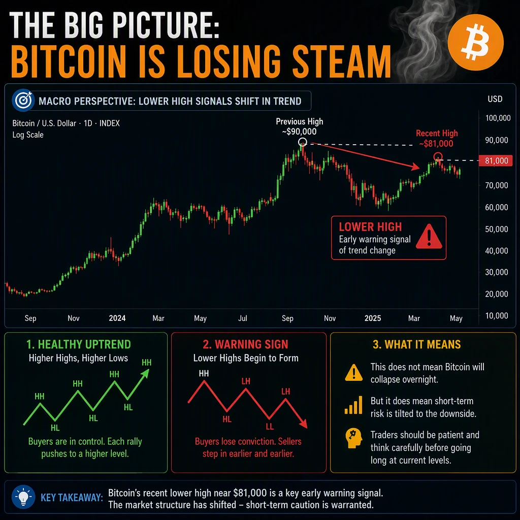 The Big Picture: Bitcoin Is Losing Steam The Big Picture: Bitcoin Is Losing Steam