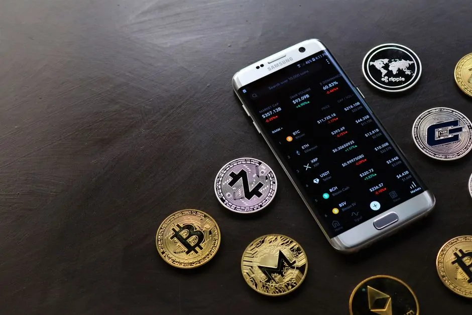 Illustrated workflow connecting a mobile app to a remote mining farm and Bitcoin network Illustrated workflow connecting a mobile app to a remote mining farm and Bitcoin network
